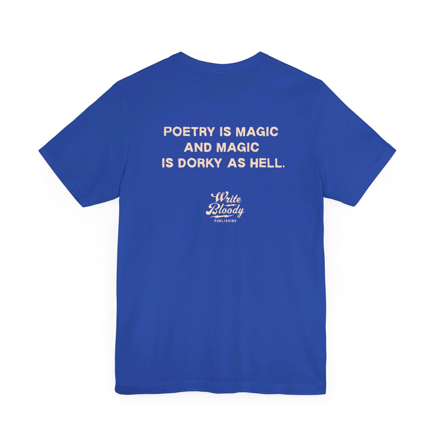 POETRY IS MAGIC Unisex Jersey Short Sleeve Tee - Write Bloody Publishing