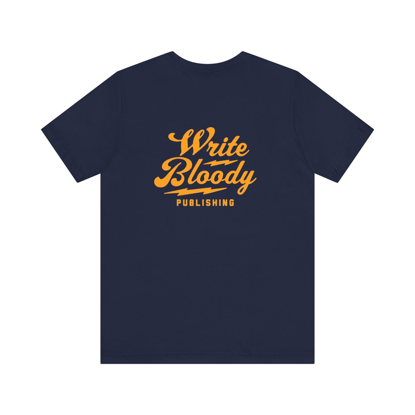 WRITE BLOODY LOGO, many colors, Unisex Jersey Short Sleeve Tee - Write Bloody Publishing