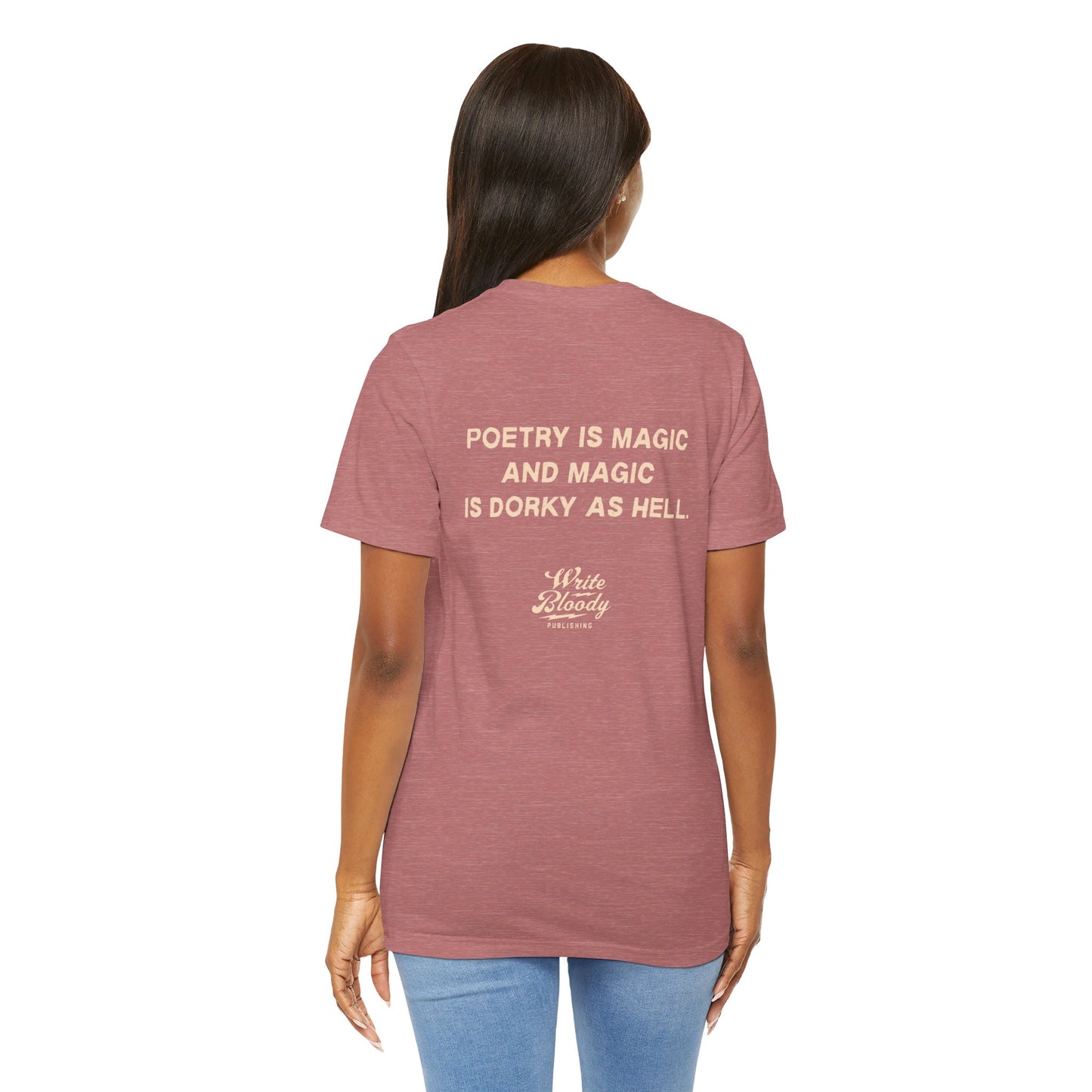 POETRY IS MAGIC Unisex Jersey Short Sleeve Tee - Write Bloody Publishing