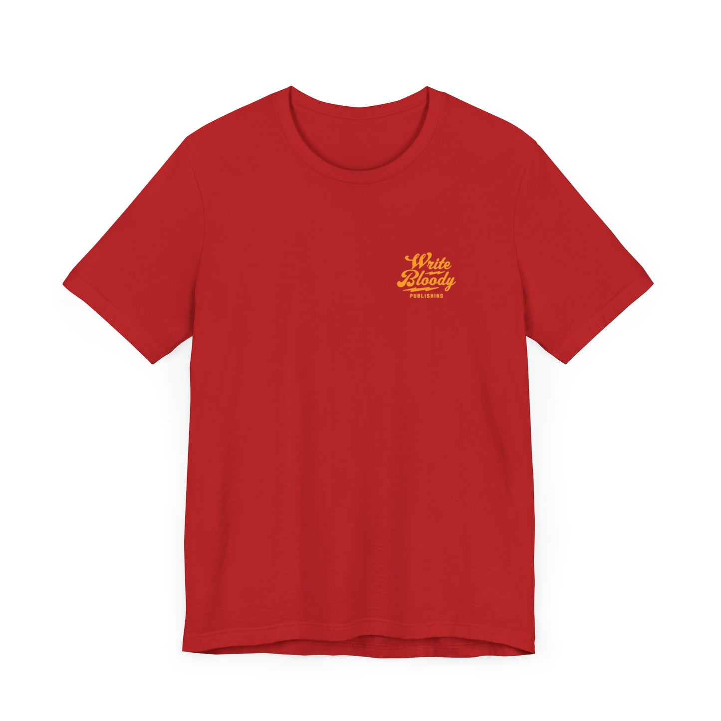 WRITE BLOODY LOGO, many colors, Unisex Jersey Short Sleeve Tee - Write Bloody Publishing