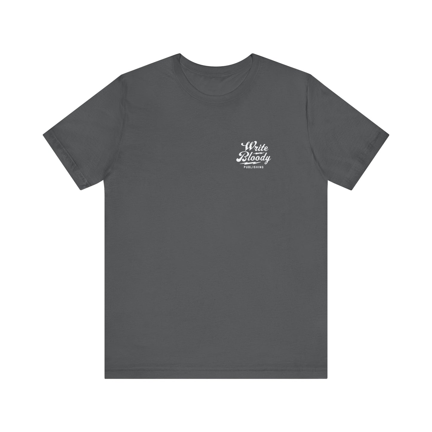 LIVE TO WRITE, WRITE TO LIVE Unisex Jersey Short Sleeve Tee - Write Bloody Publishing