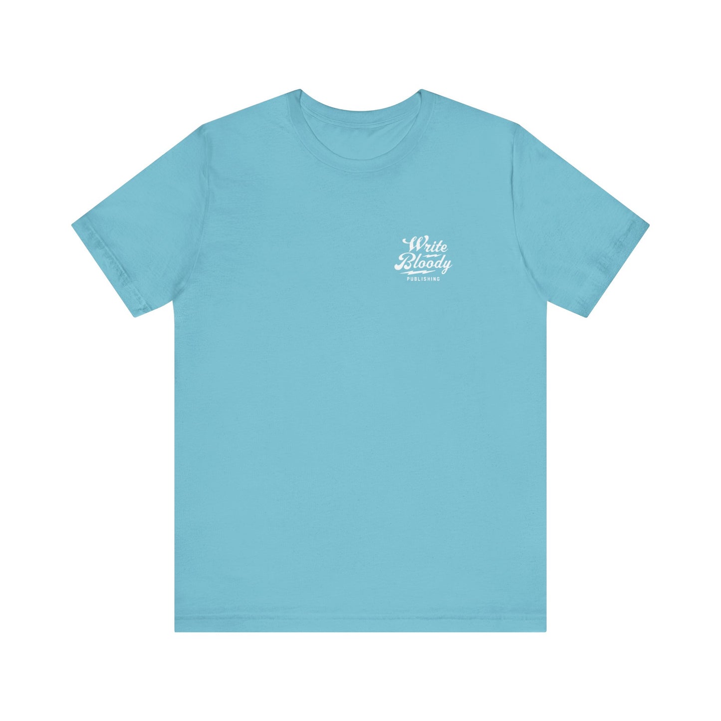 LIVE TO WRITE, WRITE TO LIVE Unisex Jersey Short Sleeve Tee - Write Bloody Publishing