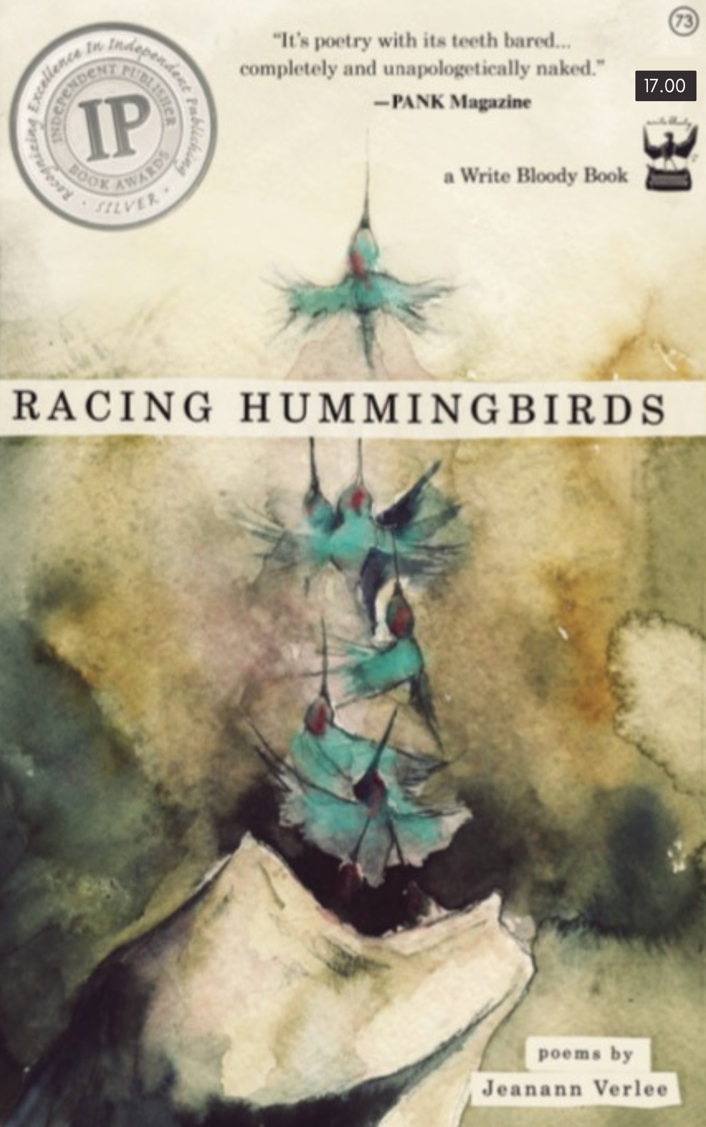 Racing Hummingbirds by Jeanann Verlee - Write Bloody Publishing