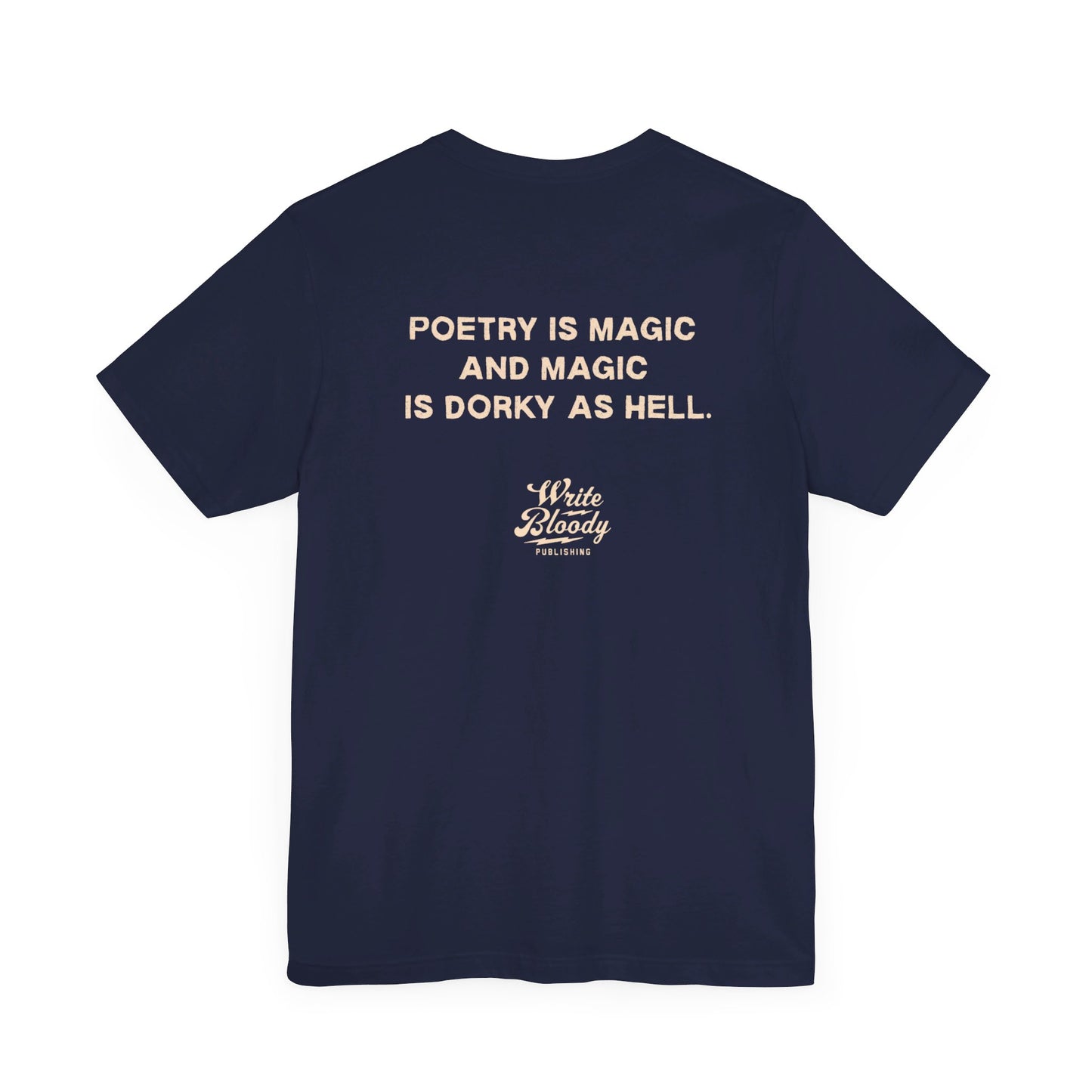 POETRY IS MAGIC Unisex Jersey Short Sleeve Tee - Write Bloody Publishing