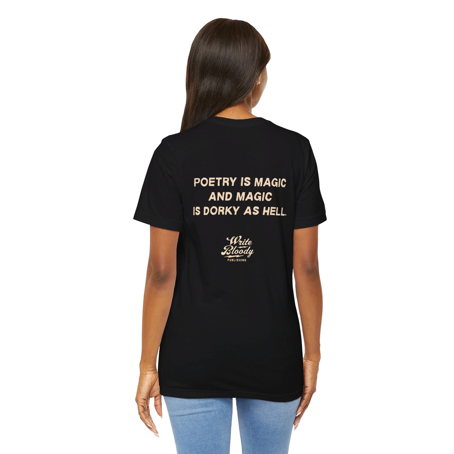 POETRY IS MAGIC Unisex Jersey Short Sleeve Tee - Write Bloody Publishing