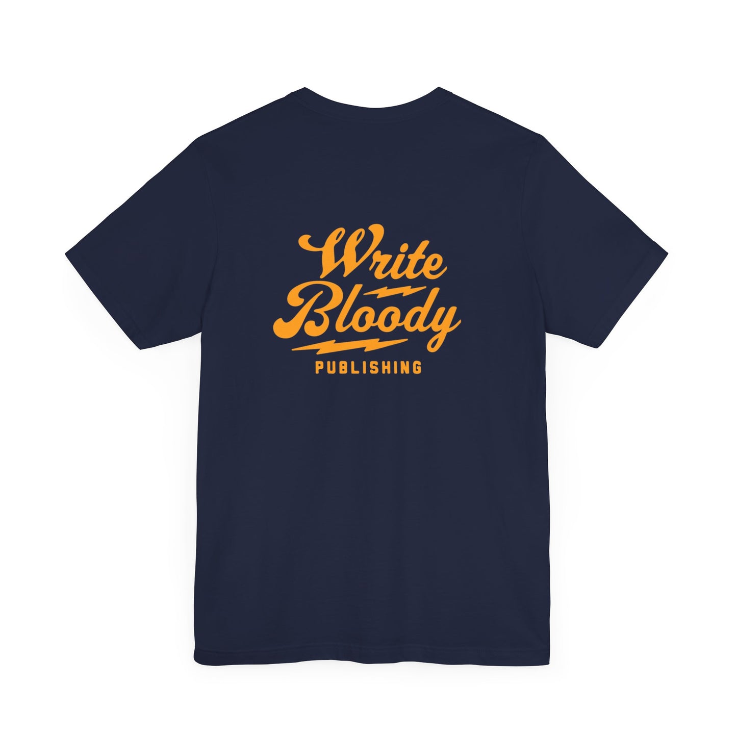 WRITE BLOODY LOGO, many colors, Unisex Jersey Short Sleeve Tee - Write Bloody Publishing