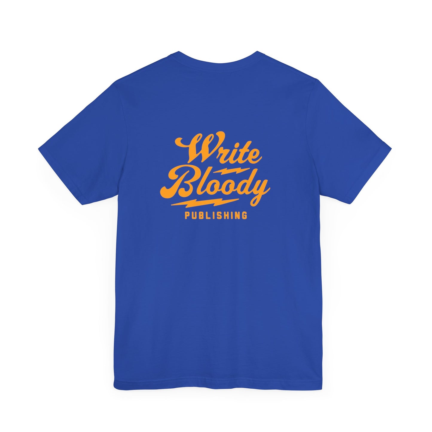 WRITE BLOODY LOGO, many colors, Unisex Jersey Short Sleeve Tee - Write Bloody Publishing