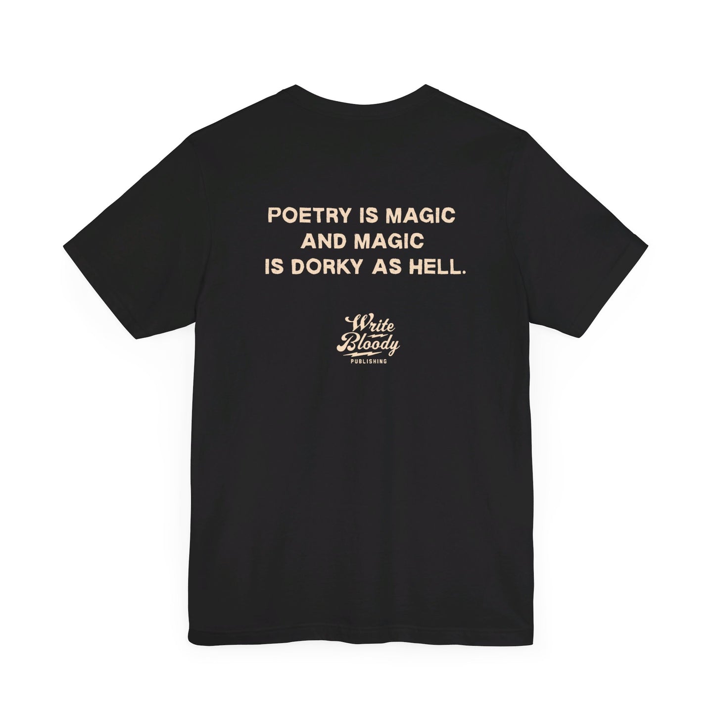 POETRY IS MAGIC Unisex Jersey Short Sleeve Tee - Write Bloody Publishing
