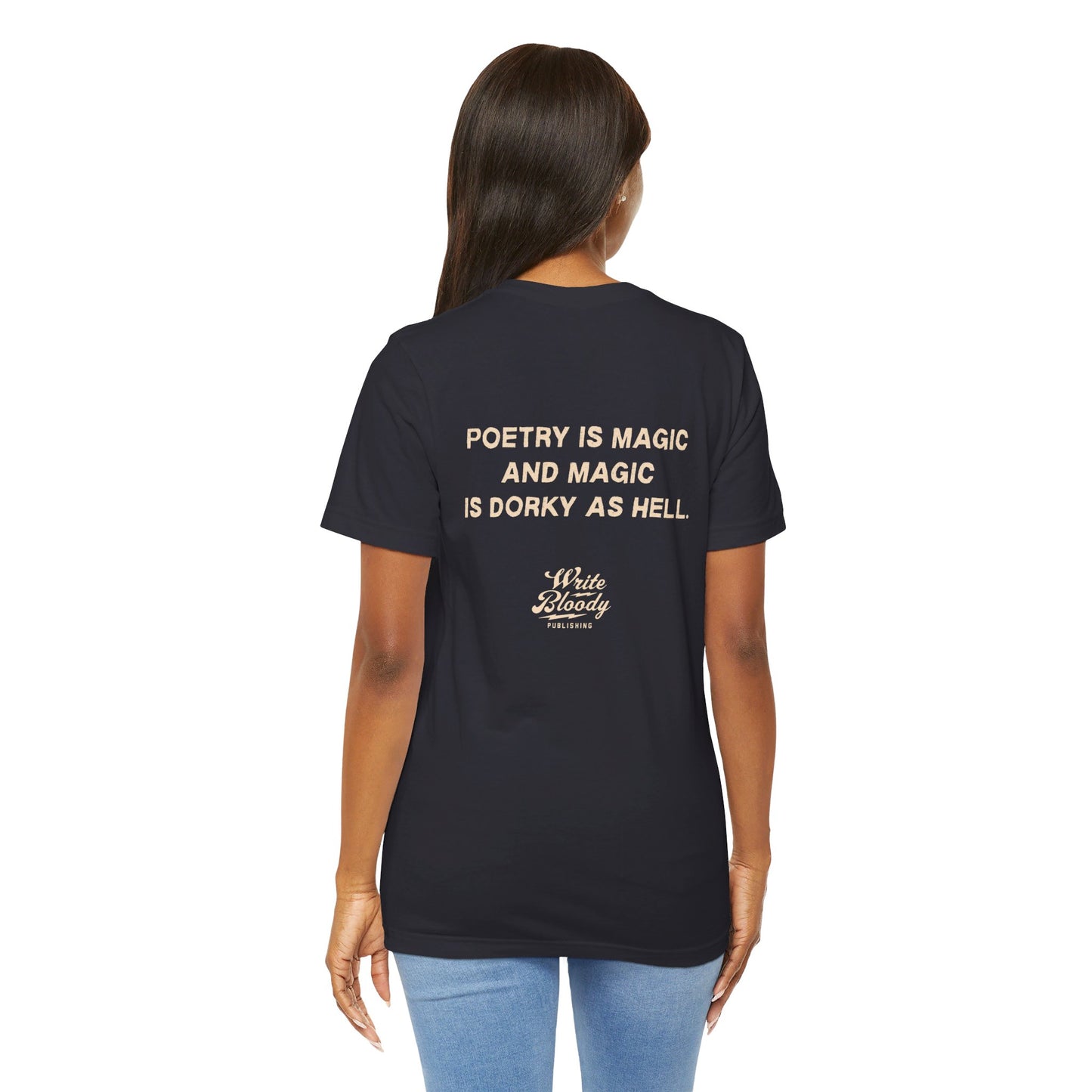 POETRY IS MAGIC Unisex Jersey Short Sleeve Tee - Write Bloody Publishing