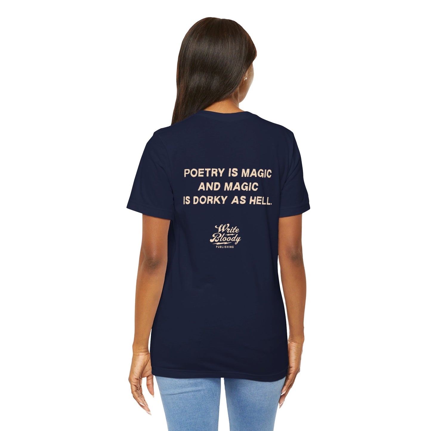 POETRY IS MAGIC Unisex Jersey Short Sleeve Tee - Write Bloody Publishing