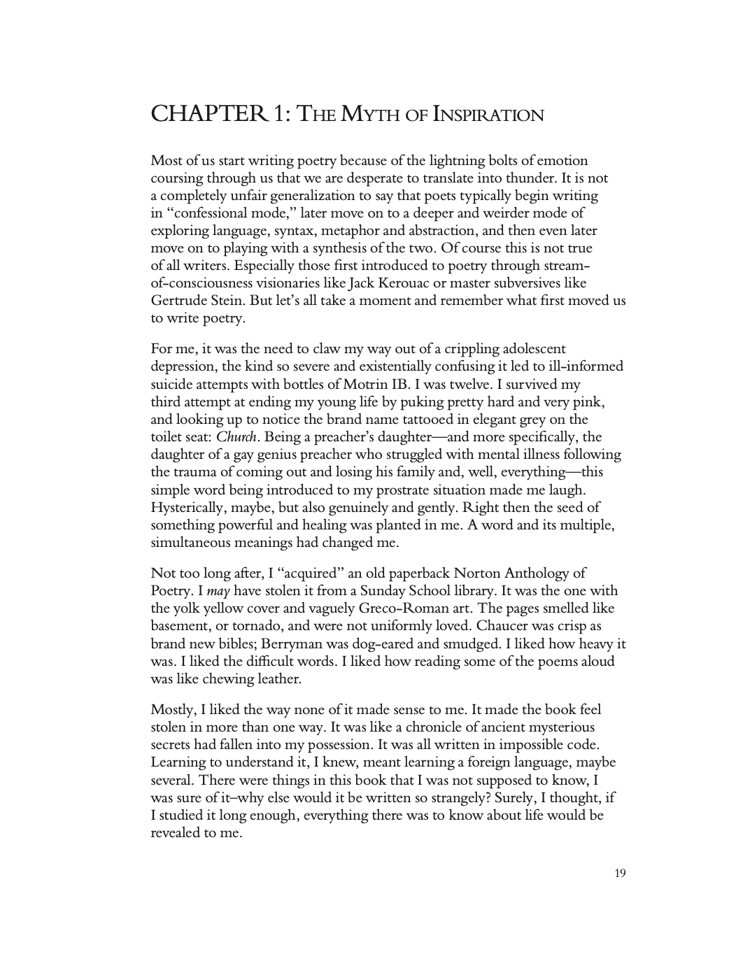 Glitter in the Blood: A Poet’s Manifesto for Better, Braver Writing by Mindy Nettifee - Write Bloody Publishing
