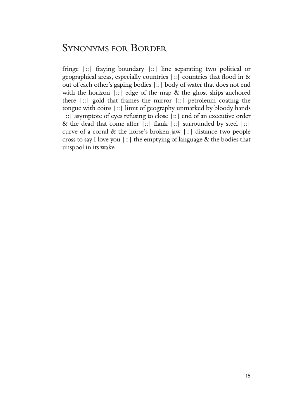Gold That Frames the Mirror by Brandon Melendez - Write Bloody Publishing
