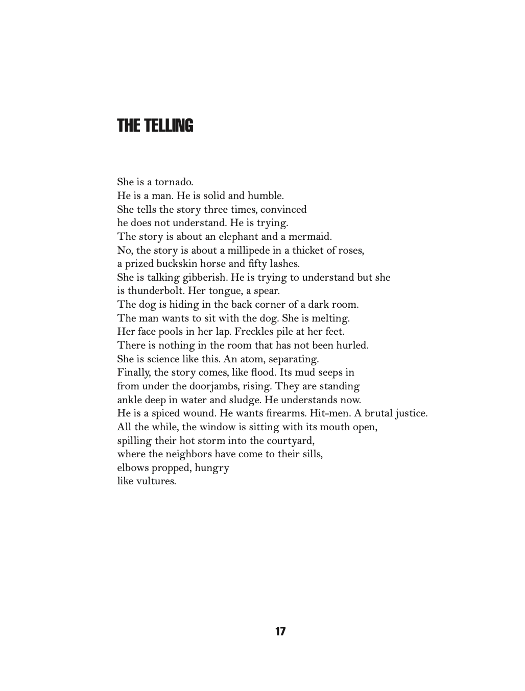 Racing Hummingbirds by Jeanann Verlee - Write Bloody Publishing