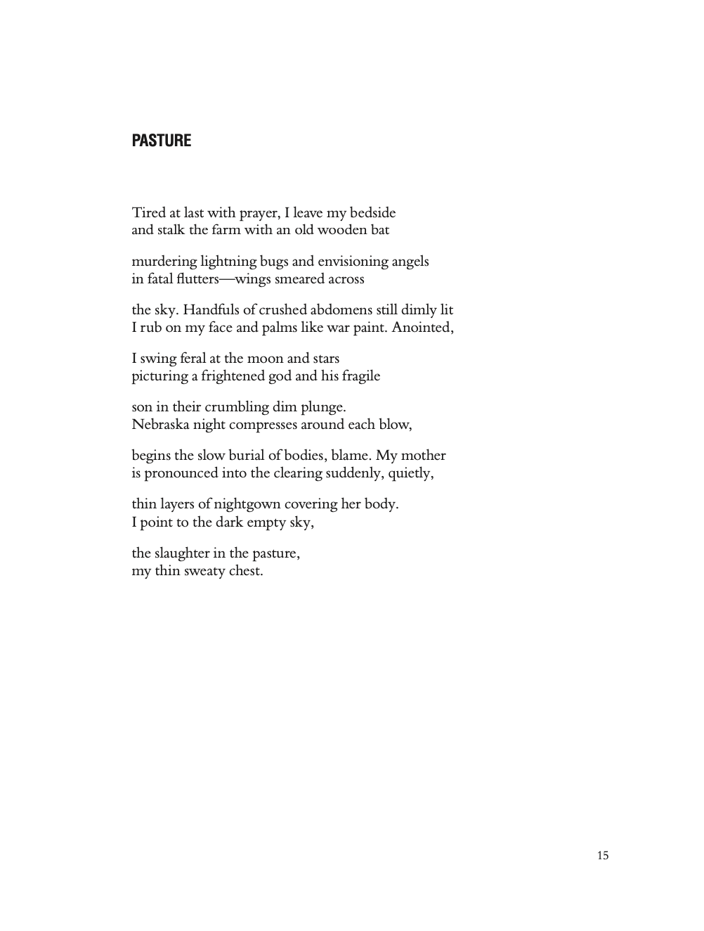 Reasons to Leave the Slaughter by Ben Clark - Write Bloody Publishing