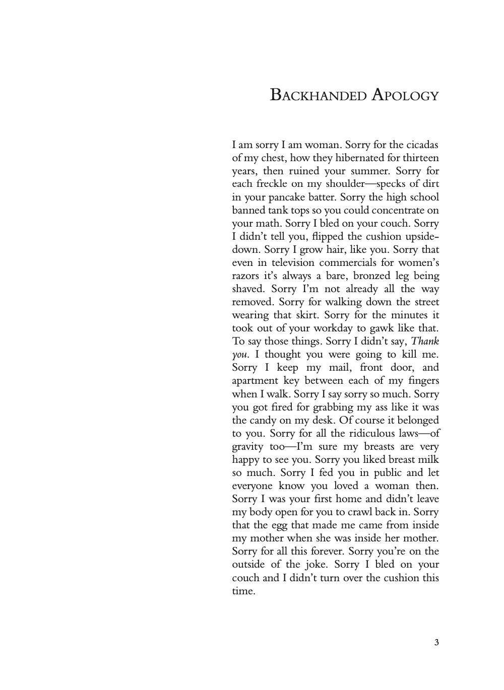 Redhead and the Slaughter King by Megan Falley - Write Bloody Publishing