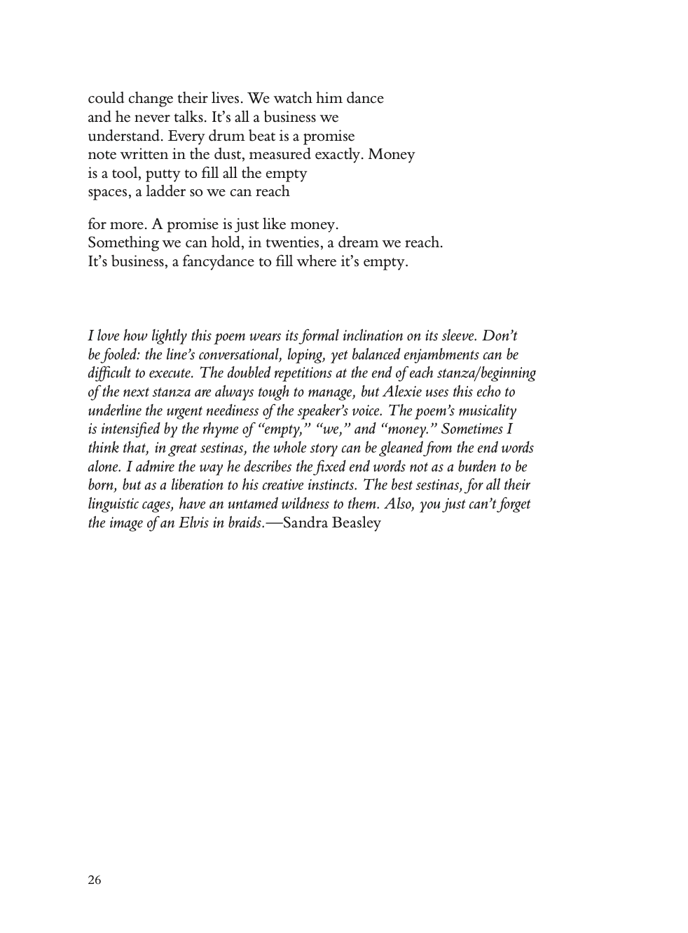 The Incredible Sestina Anthology - Write Bloody Publishing