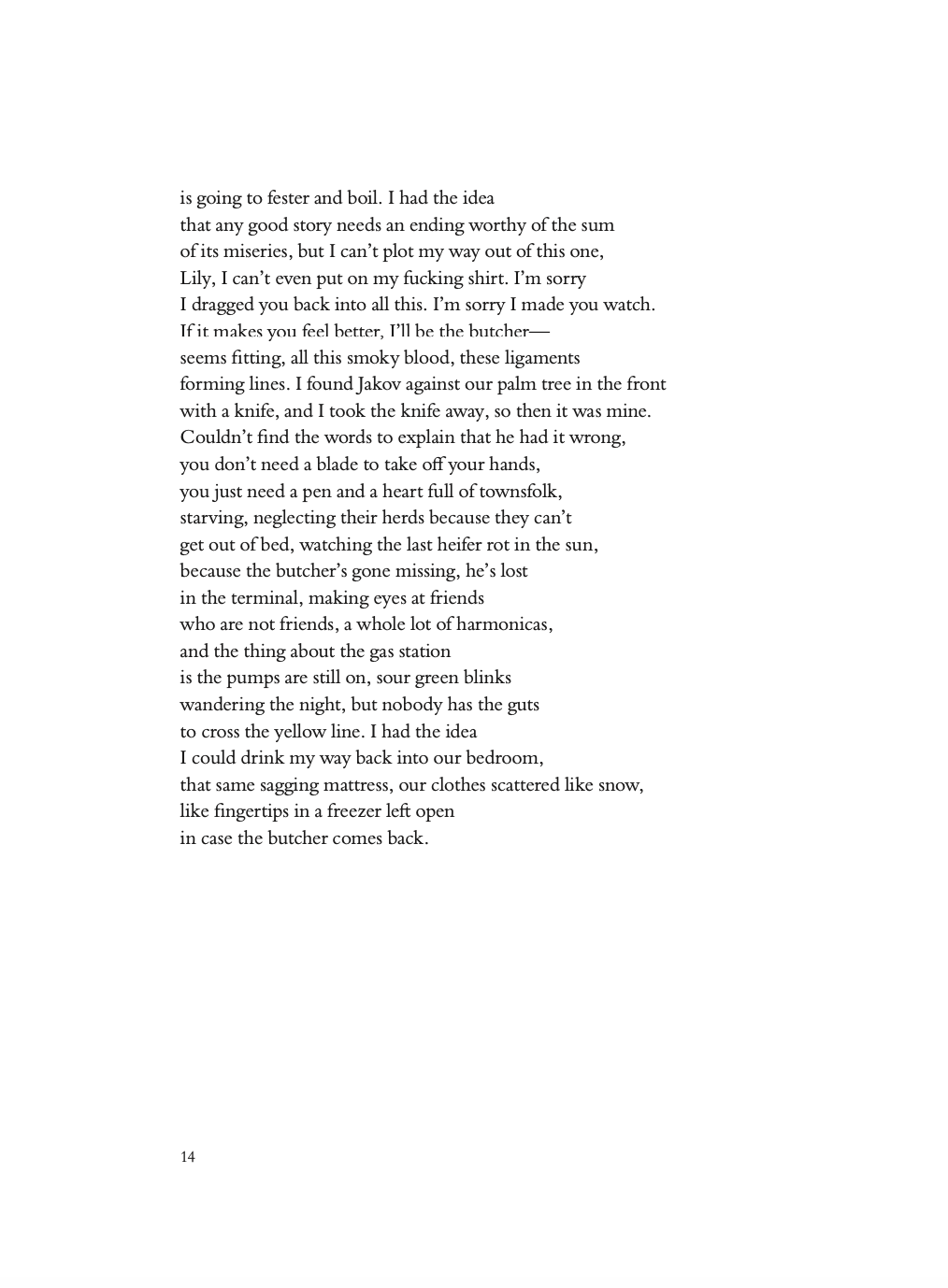 Atrophy by Jackson Burgess - Write Bloody Publishing
