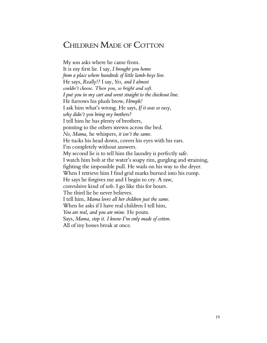 Said the Manic to the Muse by Jeanann Verlee - Write Bloody Publishing