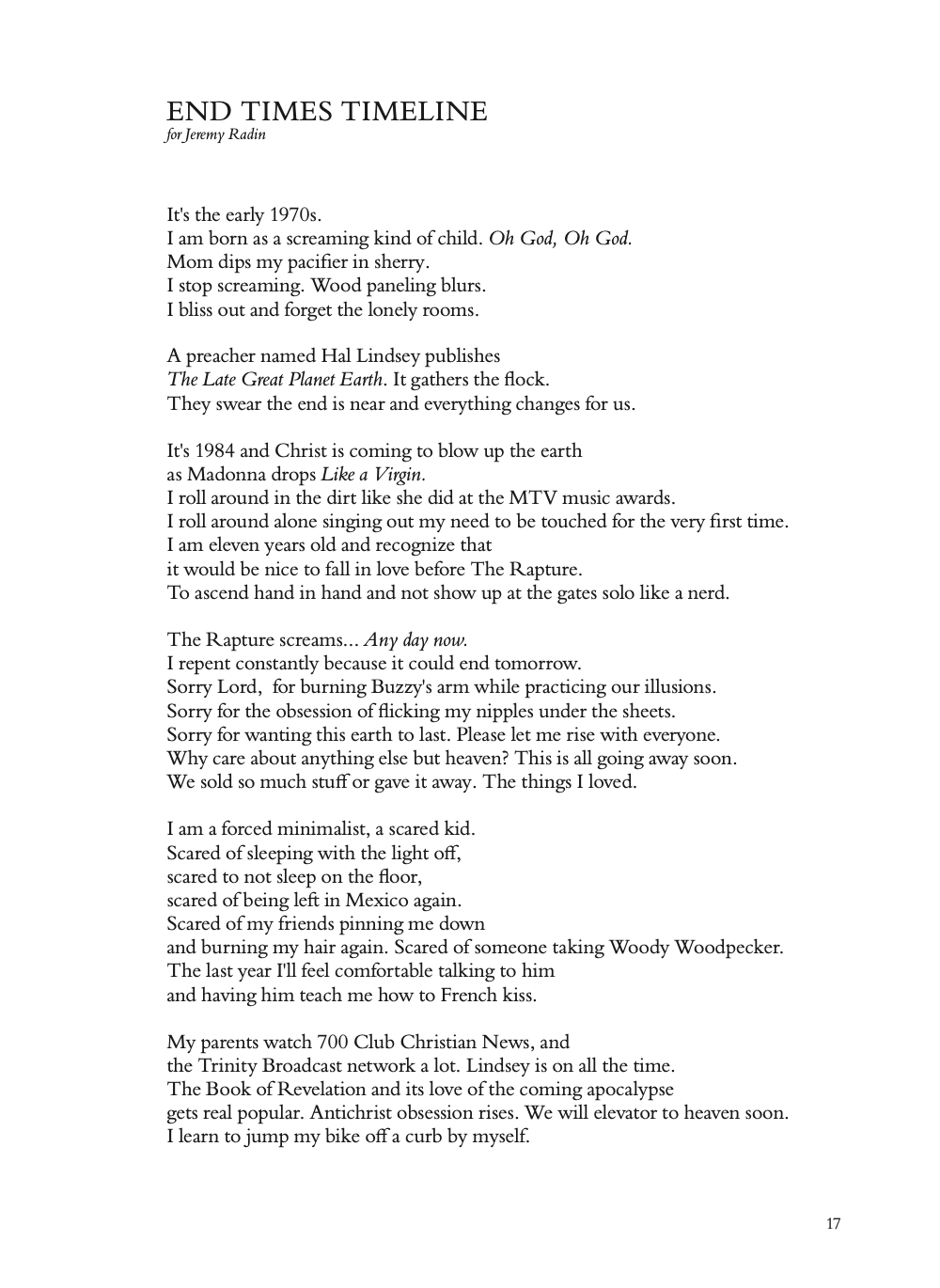 Love Ends in a Tandem Kayak by Derrick C. Brown - Write Bloody Publishing