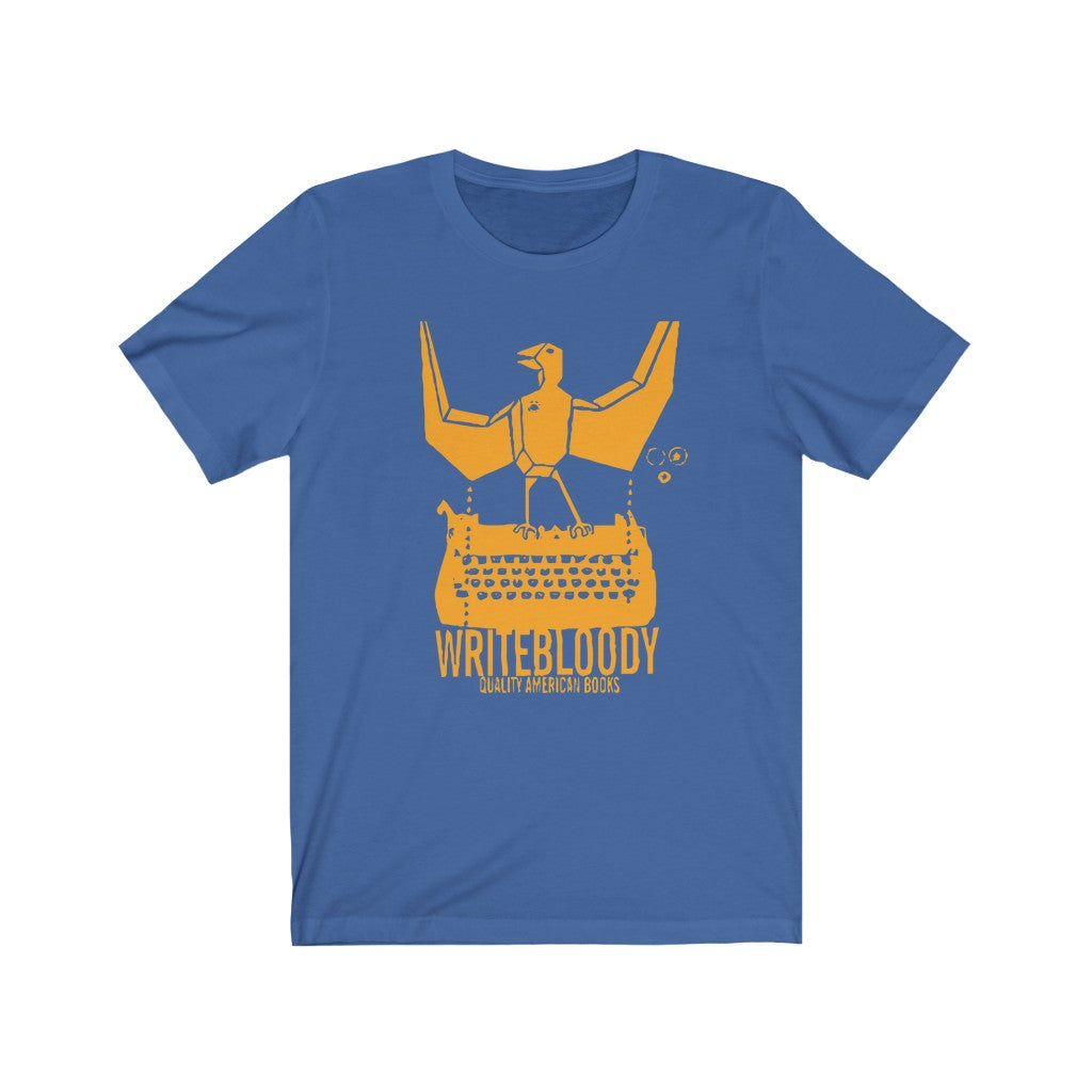 Unisex Jersey Short Sleeve Tee, tons of colors, front only design - Write Bloody Publishing
