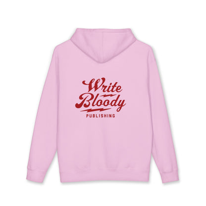 New Thick Write Bloody Pullover Hoodie