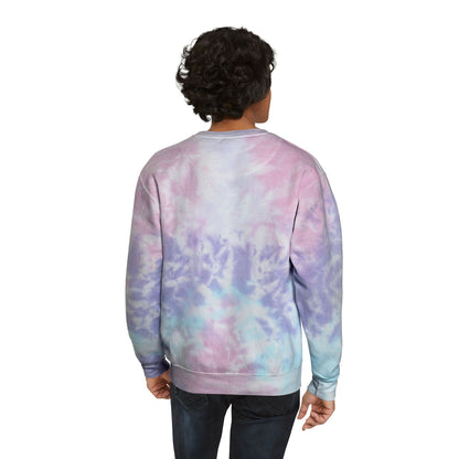 Trippy Poetry and Coffee Unisex Tie-Dye Sweatshirt - Write Bloody Publishing