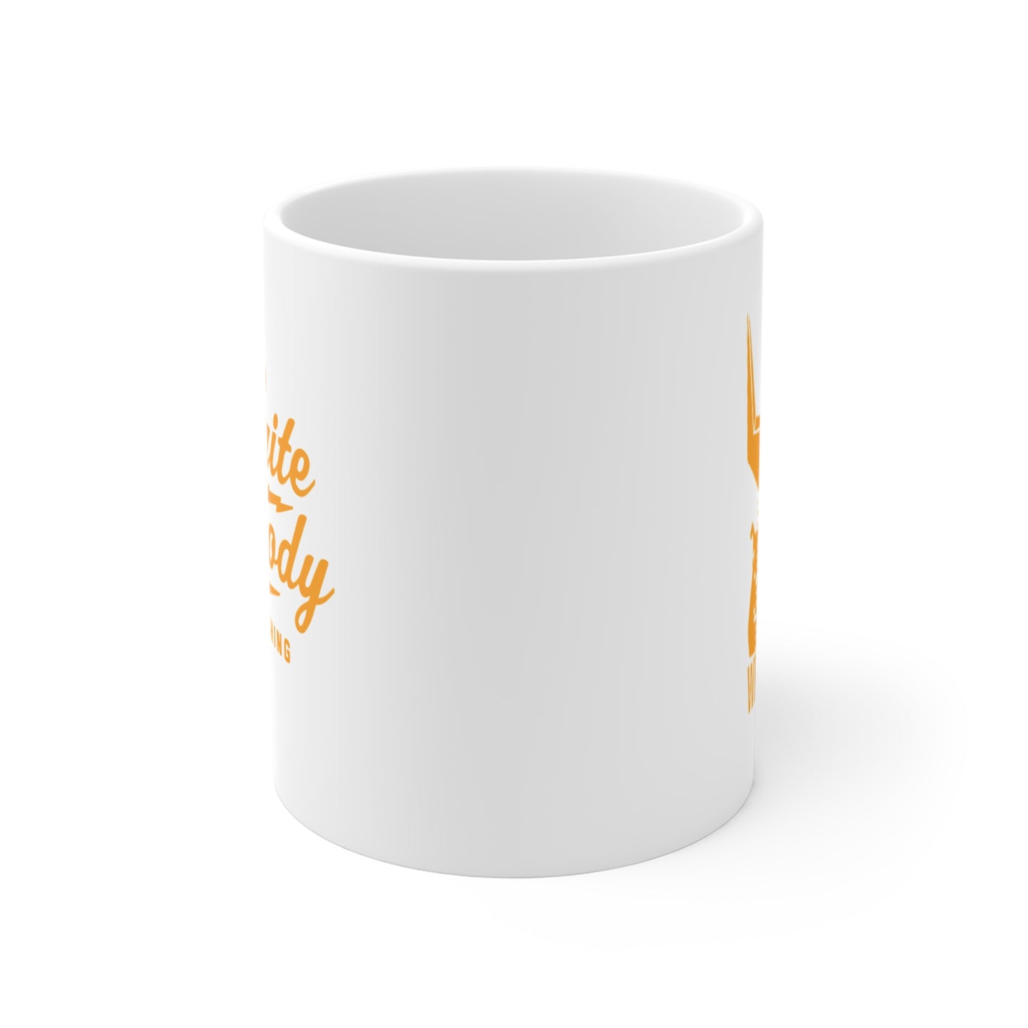 Mustard Logo Mug 11oz - Write Bloody Publishing