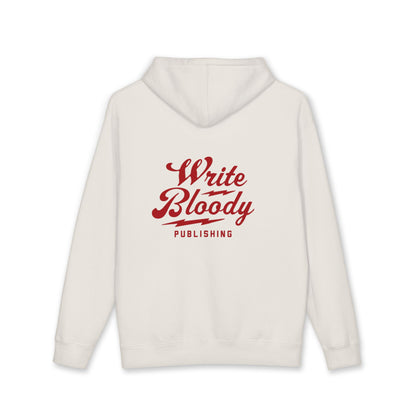 New Thick Write Bloody Pullover Hoodie
