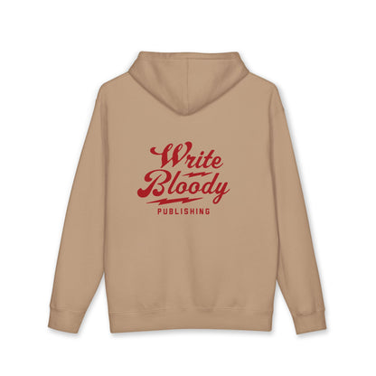 New Thick Write Bloody Pullover Hoodie