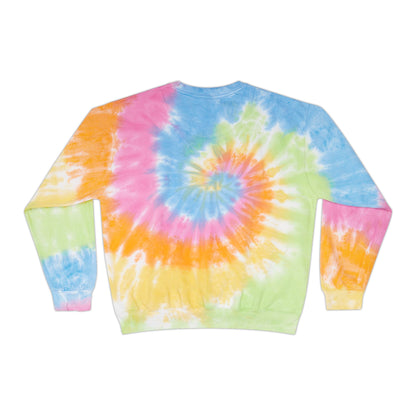 Trippy Poetry and Coffee Unisex Tie-Dye Sweatshirt - Write Bloody Publishing