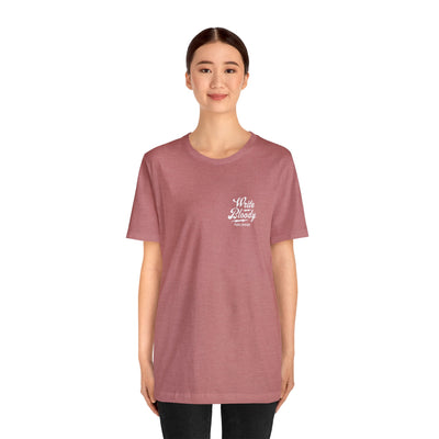 LIVE TO WRITE, WRITE TO LIVE Unisex Jersey Short Sleeve Tee