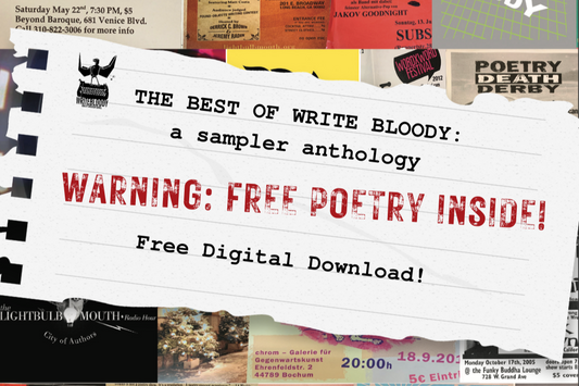 Write Bloody Anthology - Free Digital Download- Limited time