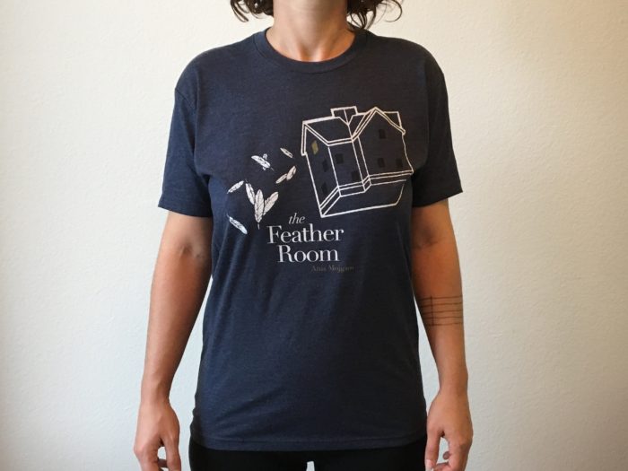 The Feather Room Book Cover T-Shirt - Write Bloody Publishing
