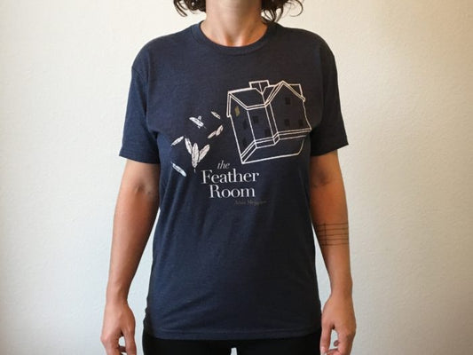 The Feather Room Book Cover T-Shirt - Write Bloody Publishing