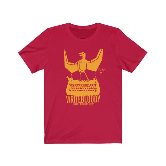 Unisex Jersey Short Sleeve Tee, tons of colors, front only design - Write Bloody Publishing